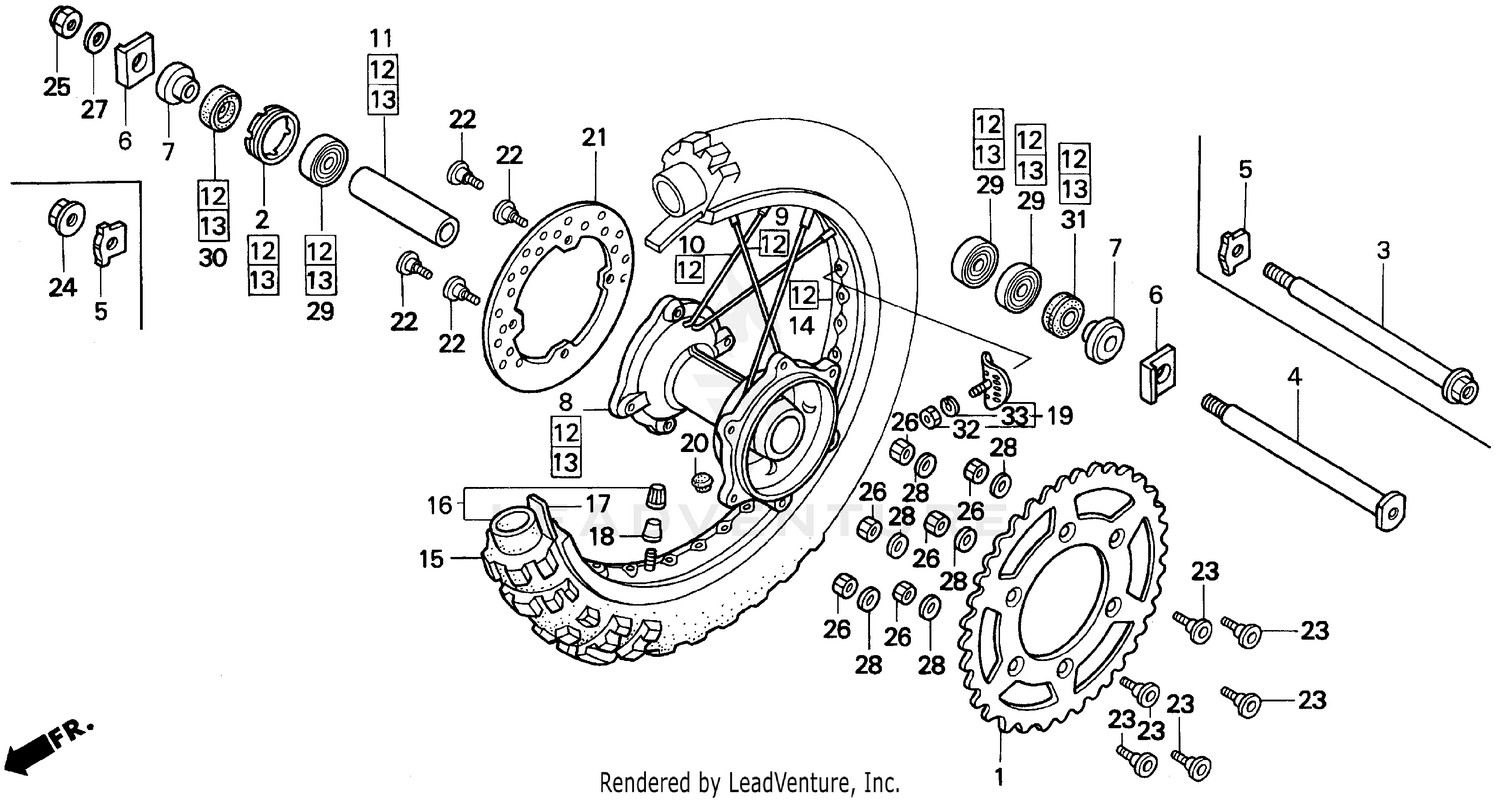 REAR WHEEL