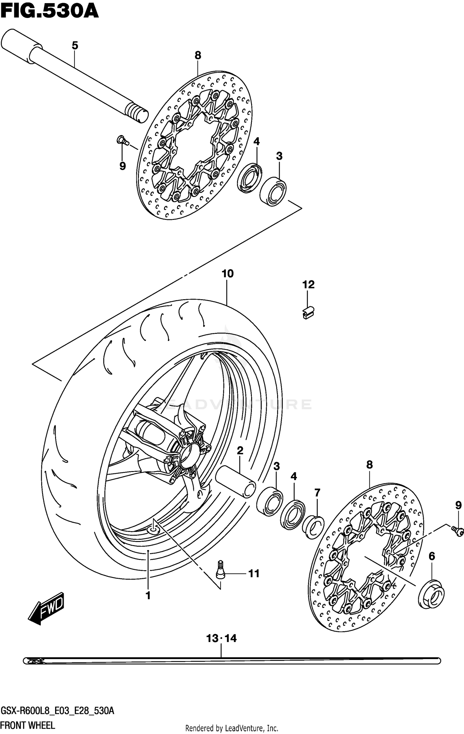 REAR MASTER CYLINDER