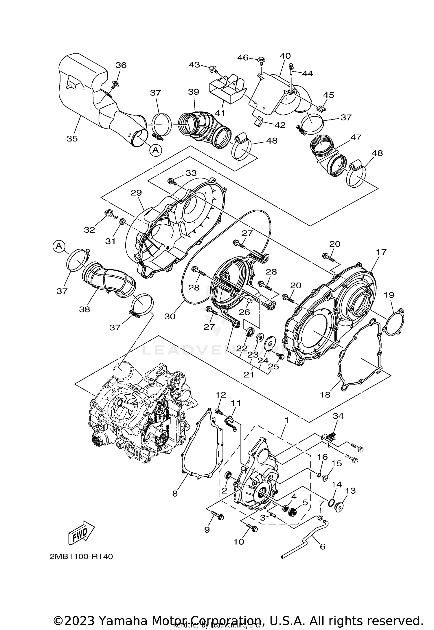 CRANKCASE COVER 1