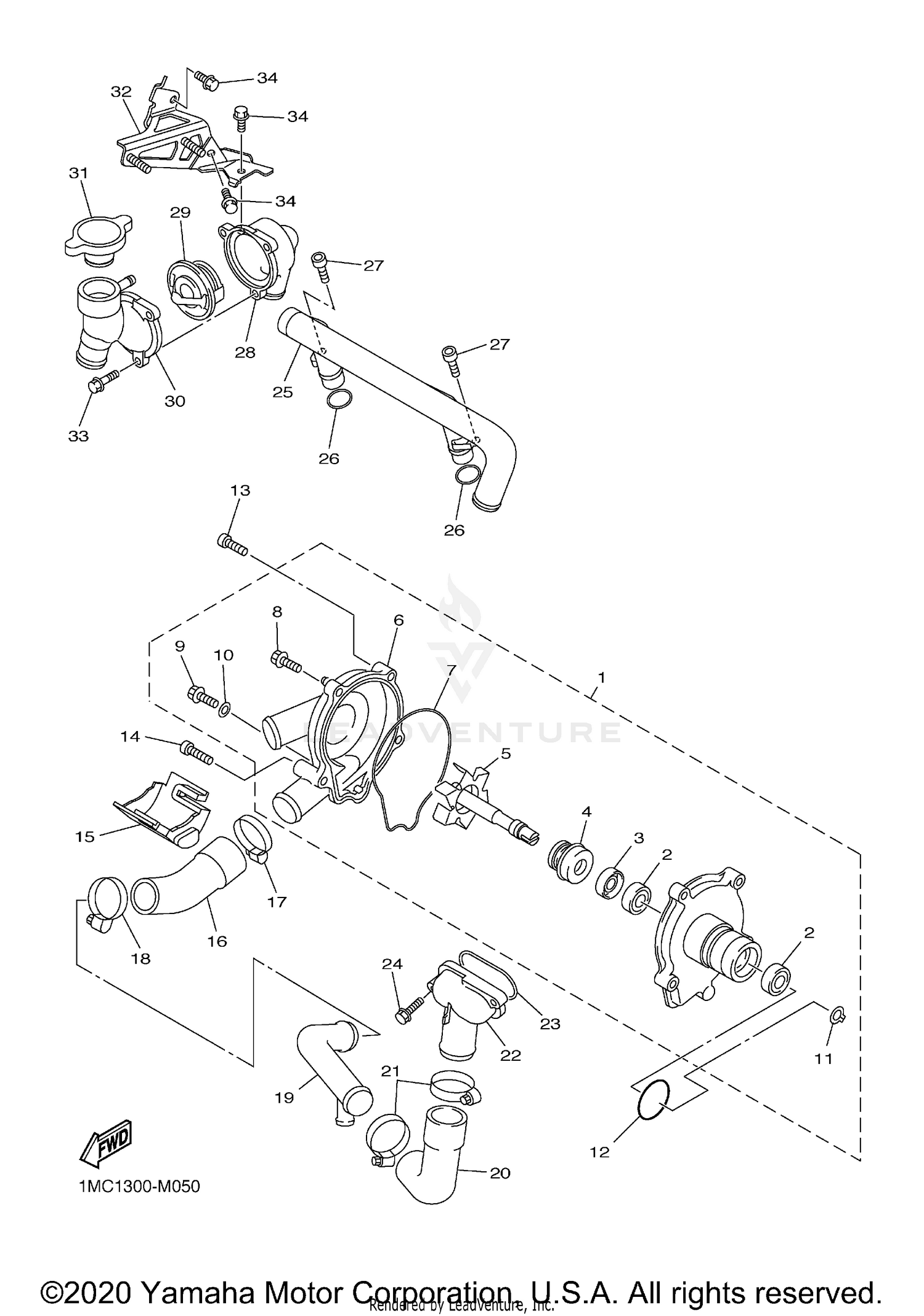 WATER PUMP