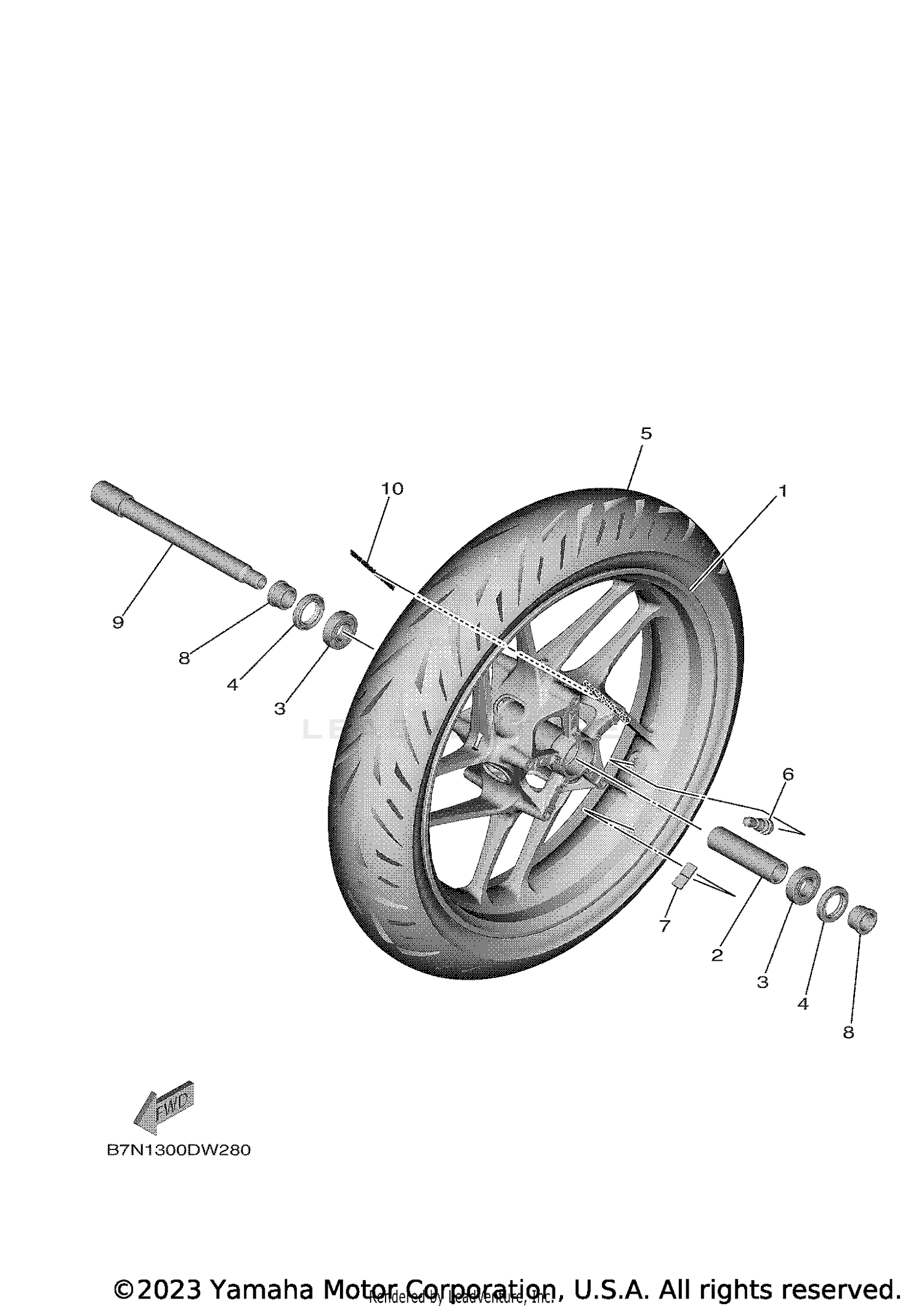 FRONT WHEEL