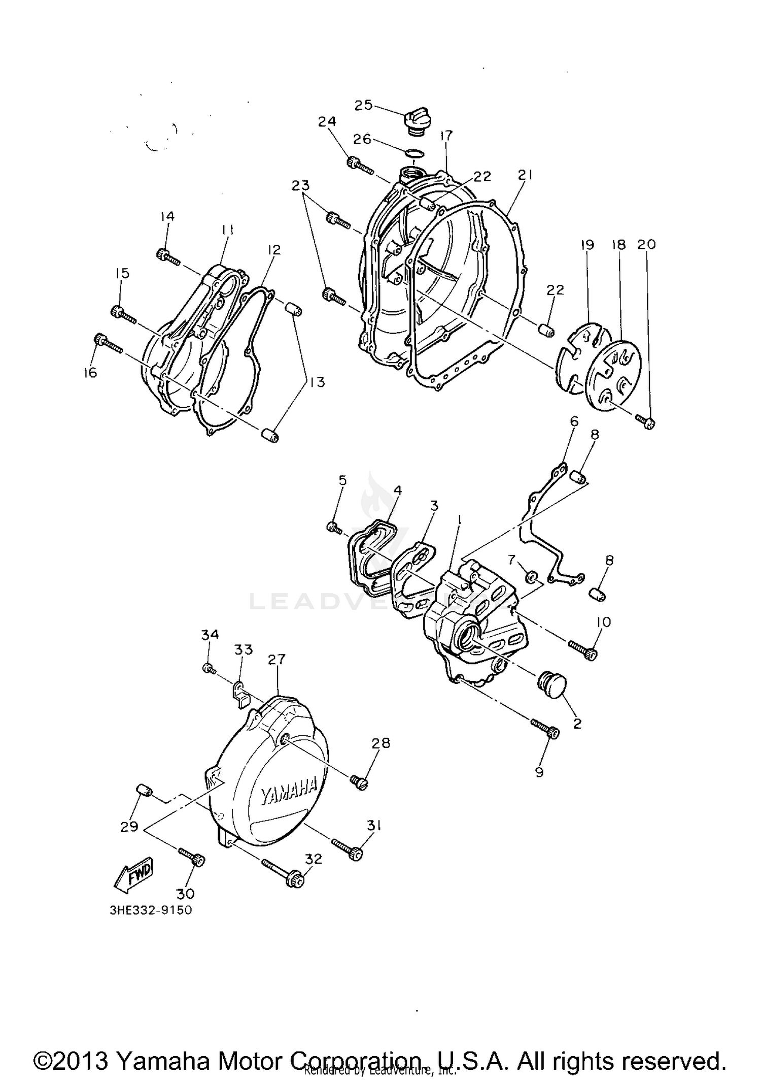 CRANKCASE COVER 1