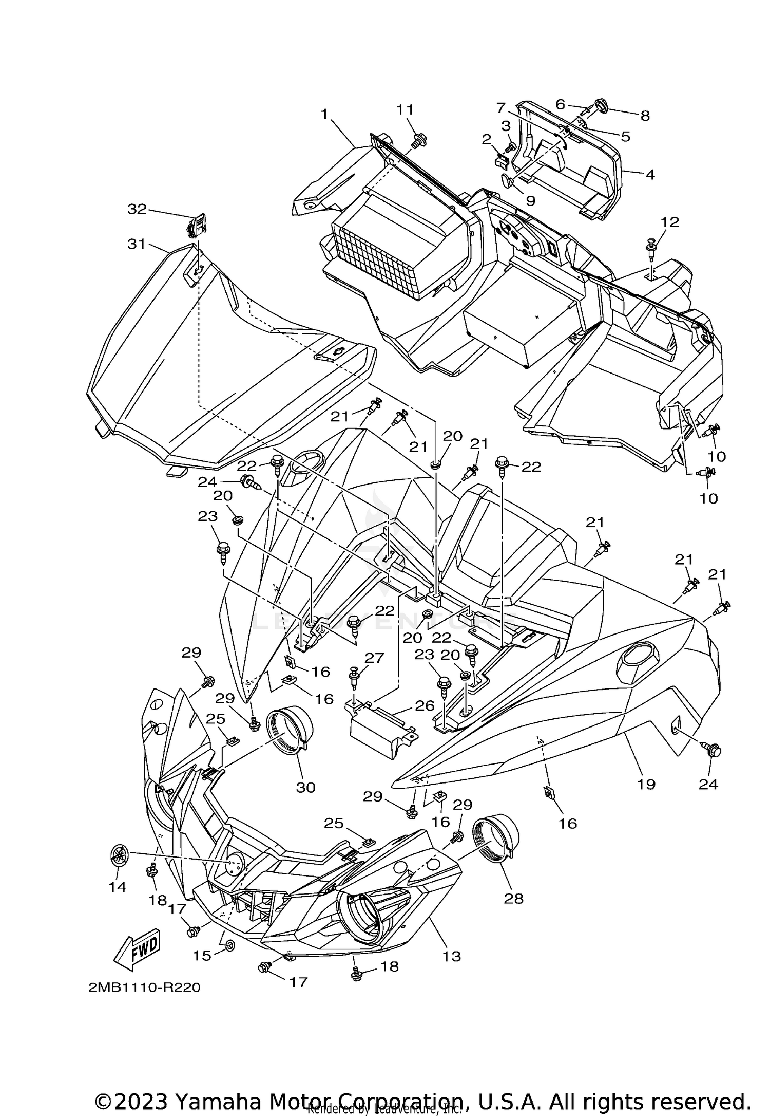 FRONT FENDER