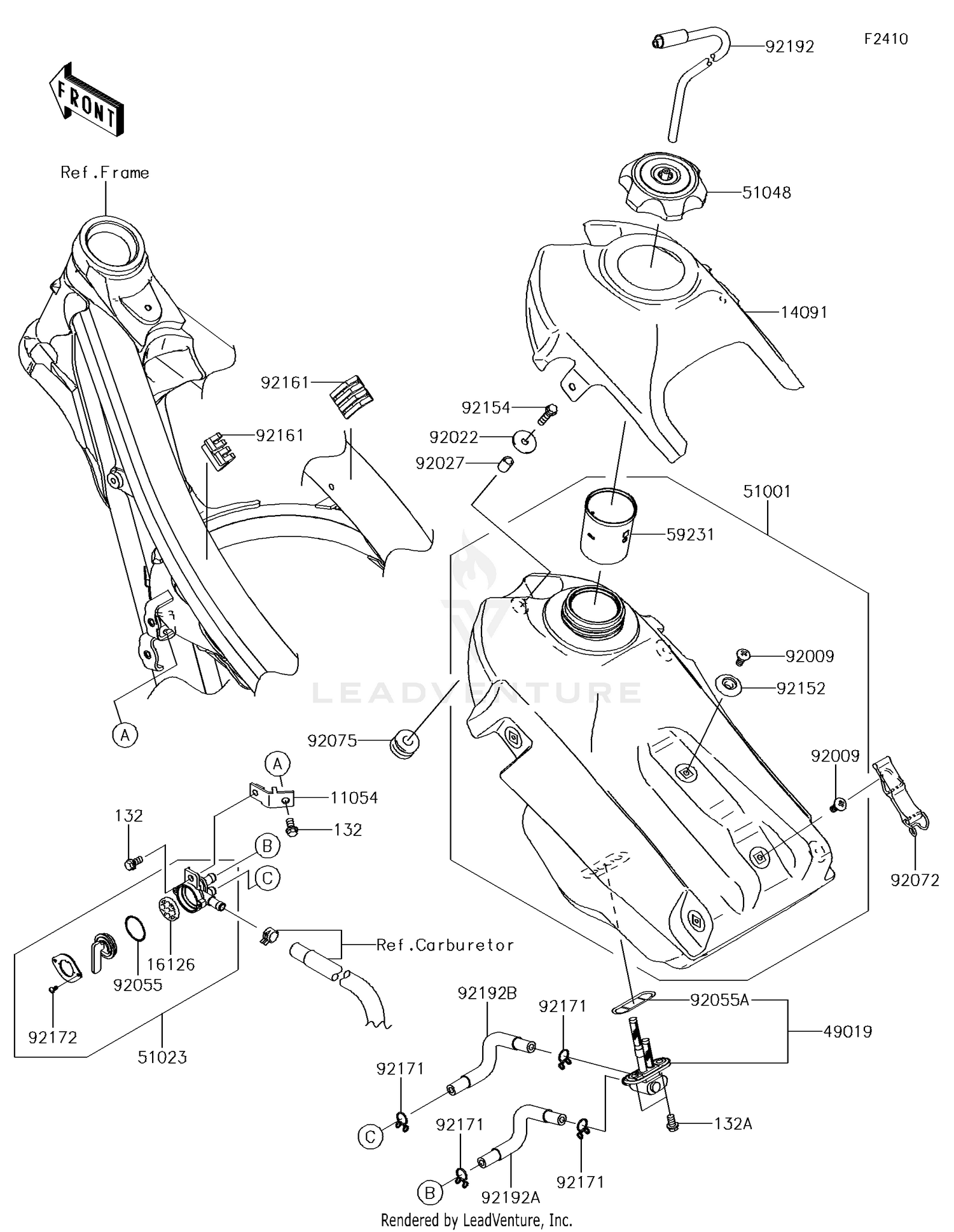 REAR MASTER CYLINDER