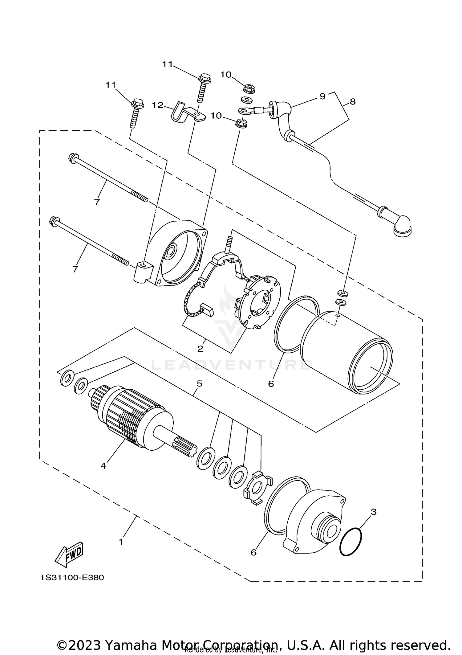 STARTING MOTOR