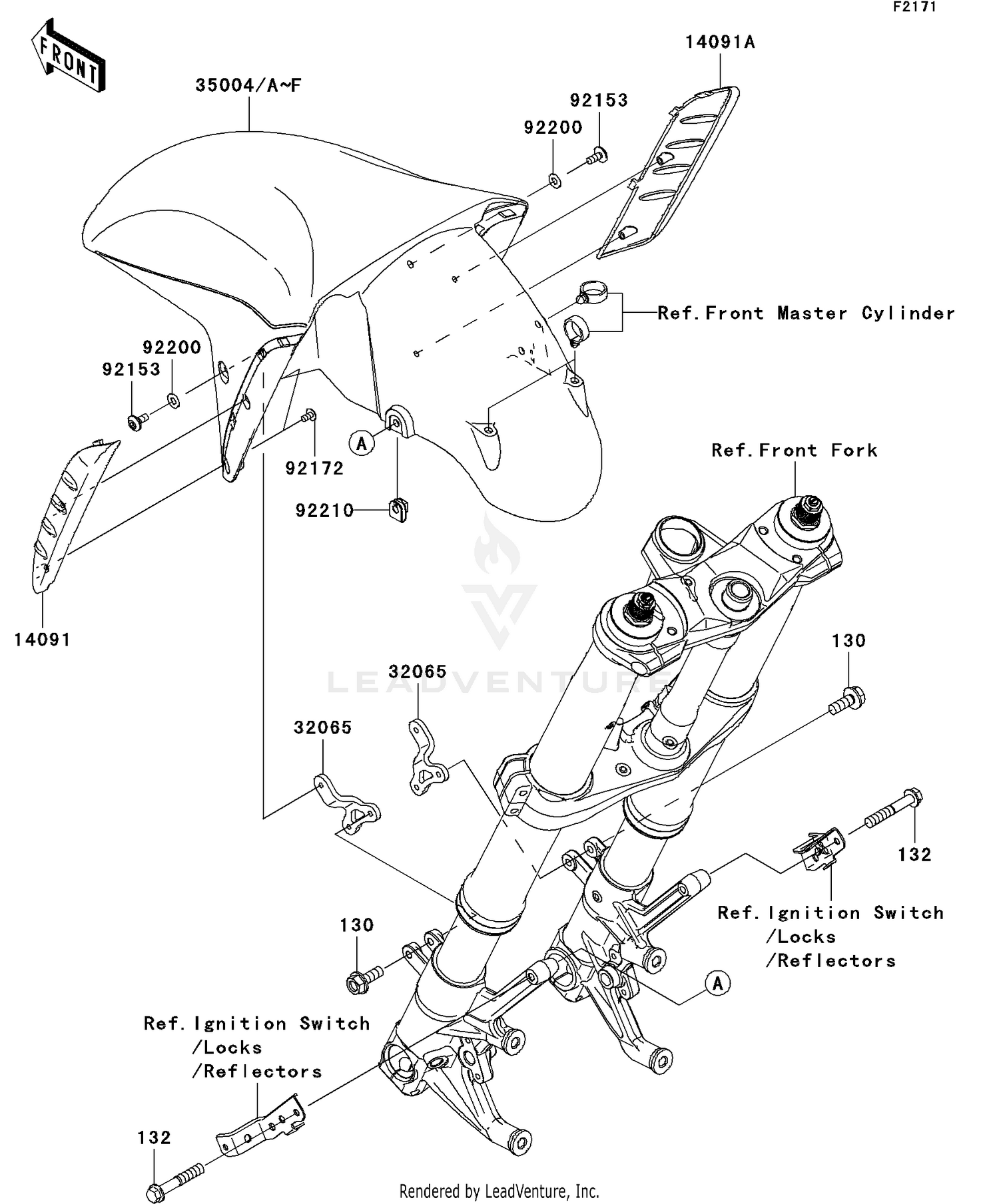 FRONT MASTER CYLINDER