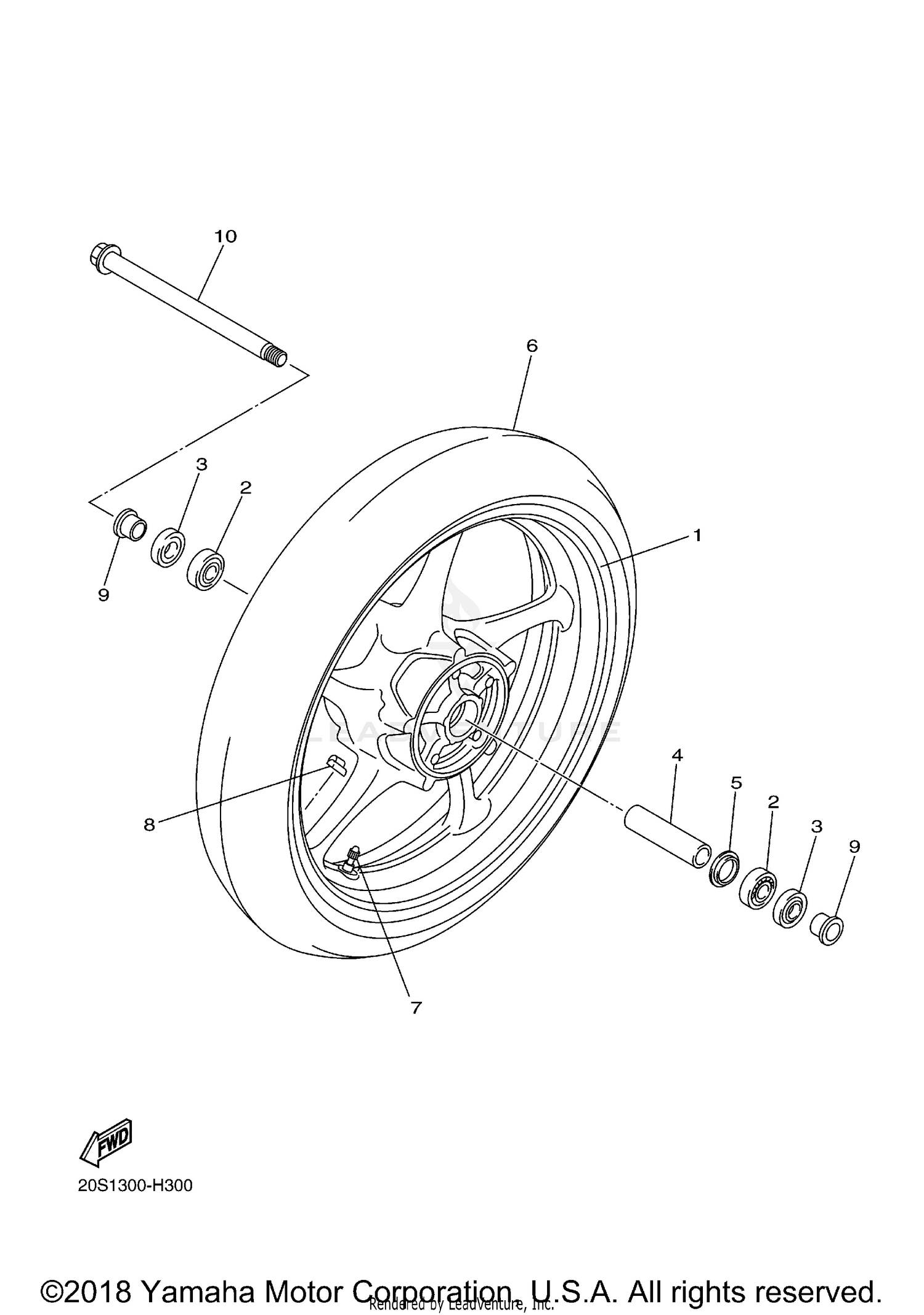 FRONT WHEEL