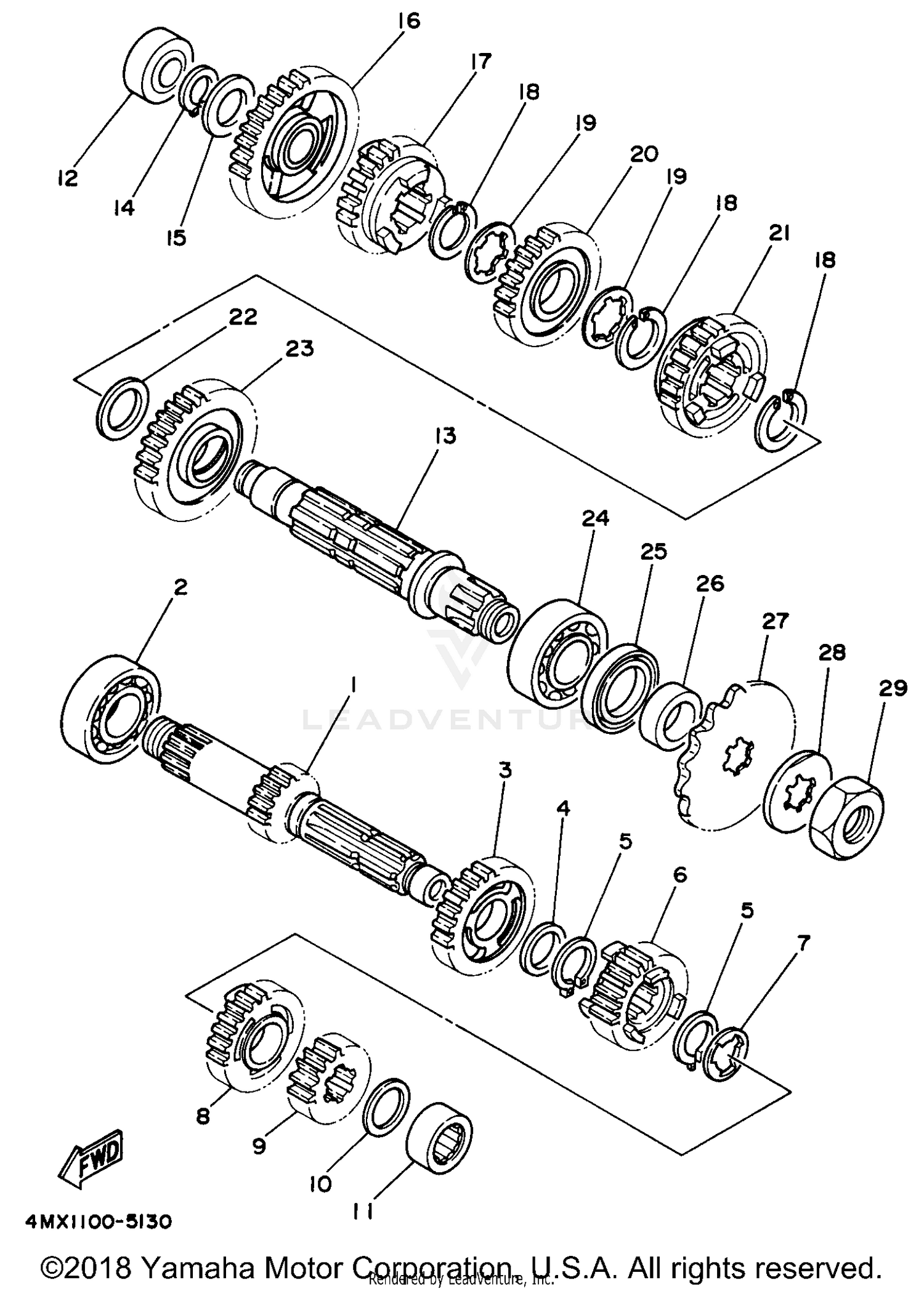 CRANKCASE COVER 1