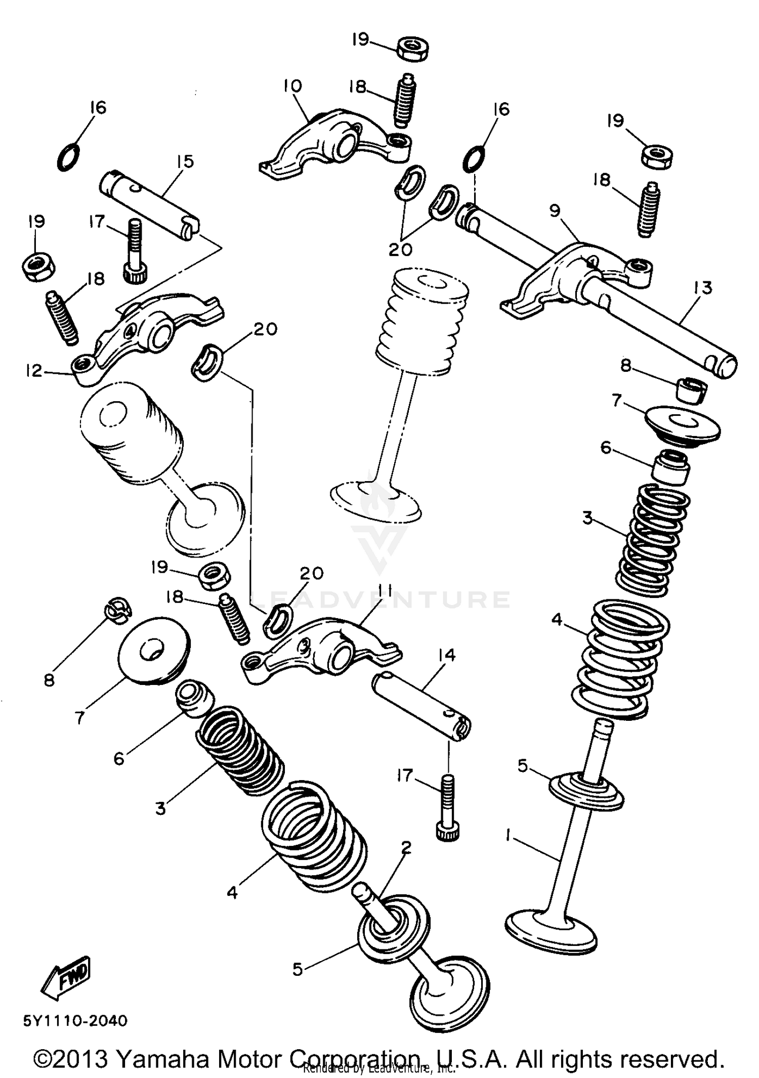 FRONT MASTER CYLINDER