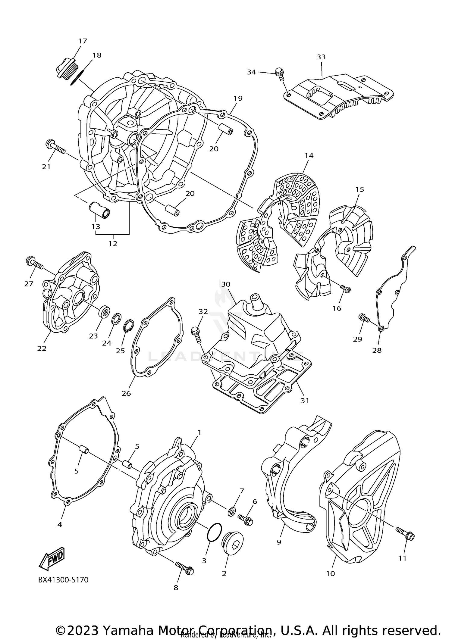 CRANKCASE COVER 1