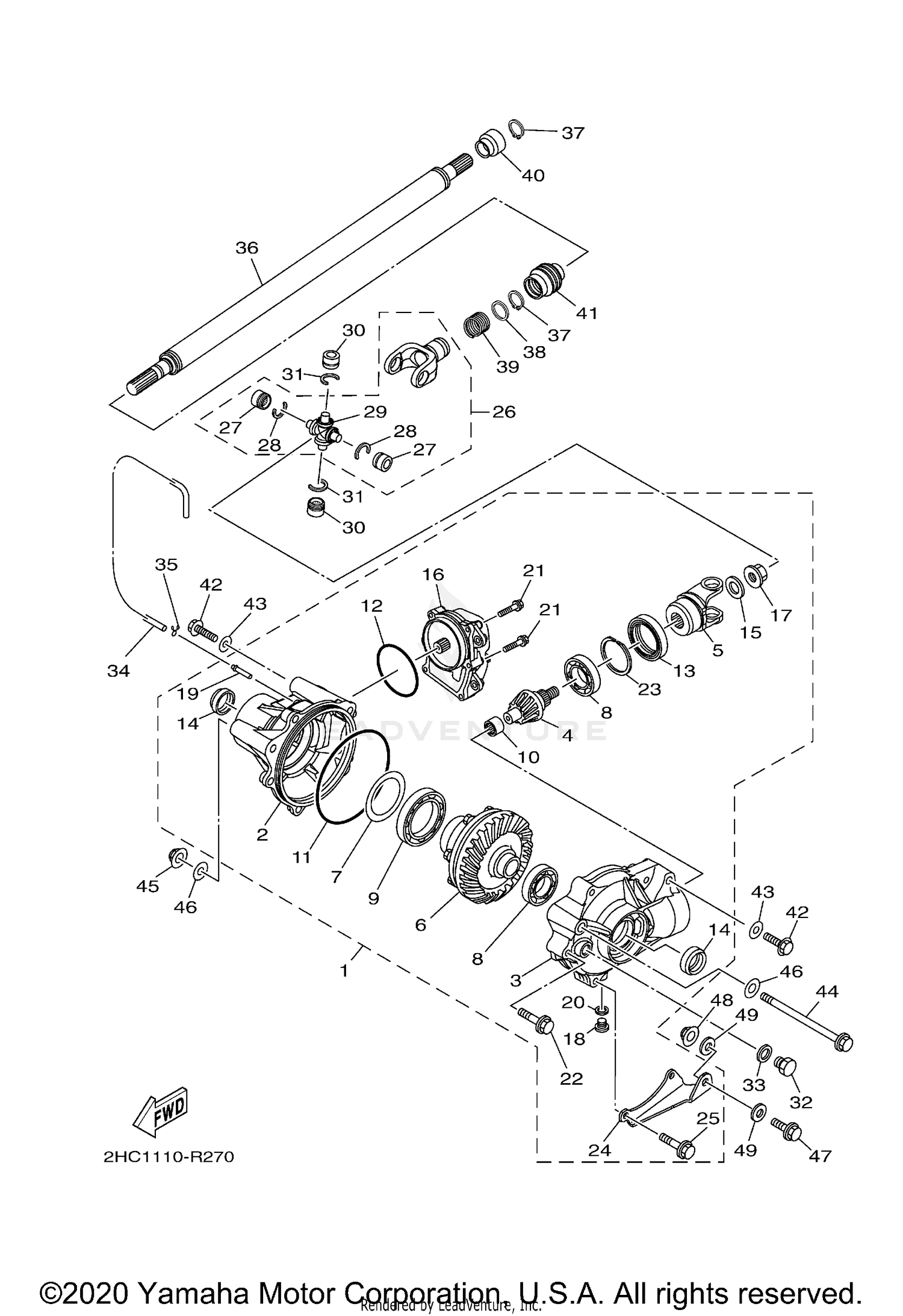 FRONT DIFFERENTIAL