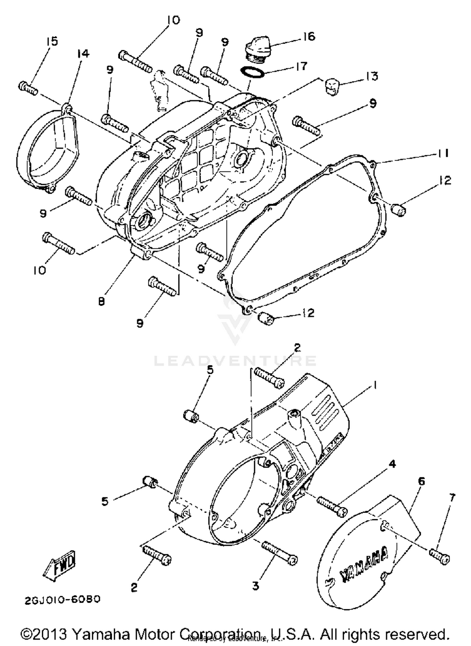 CRANKCASE COVER