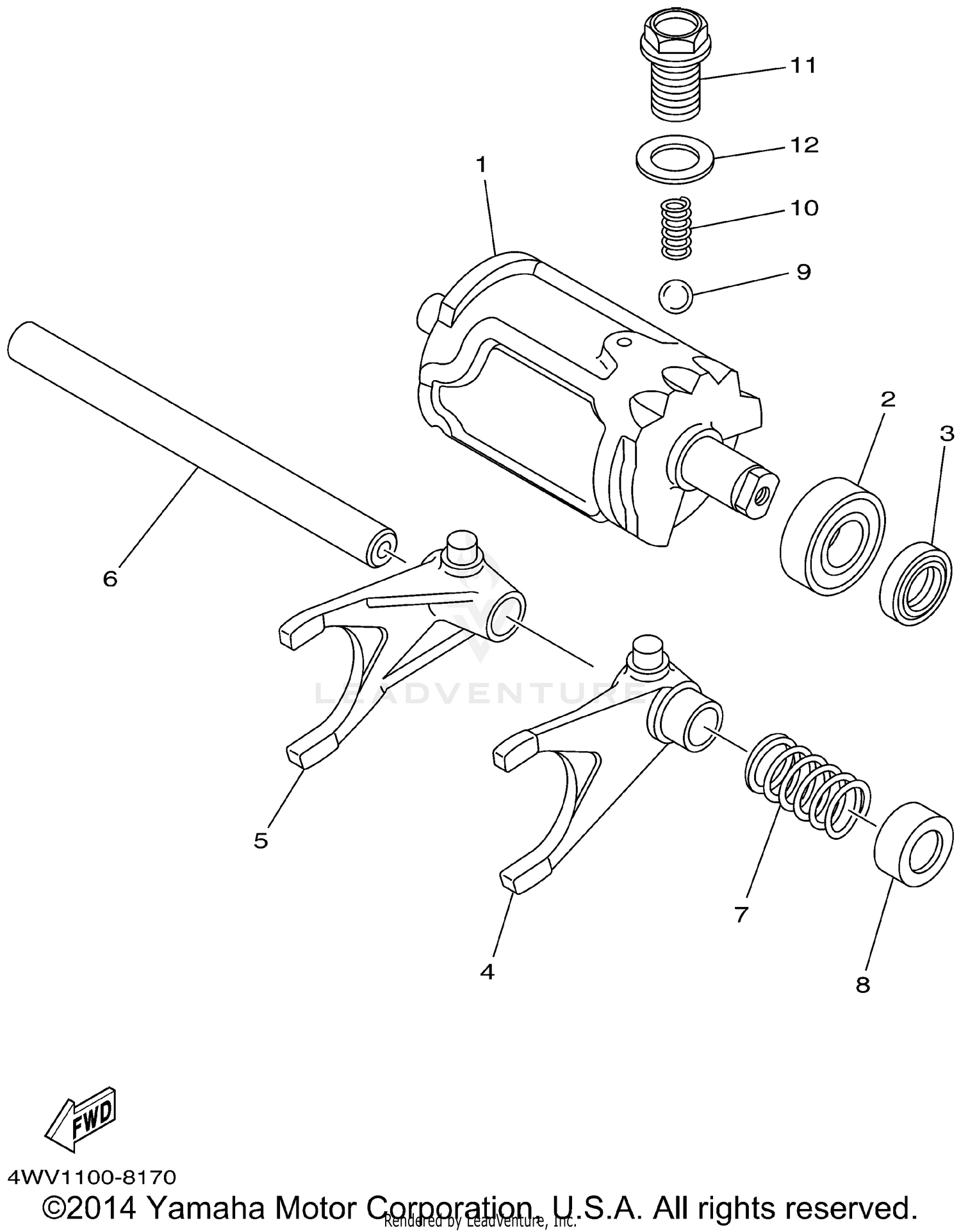 SHIFT CAM FORK