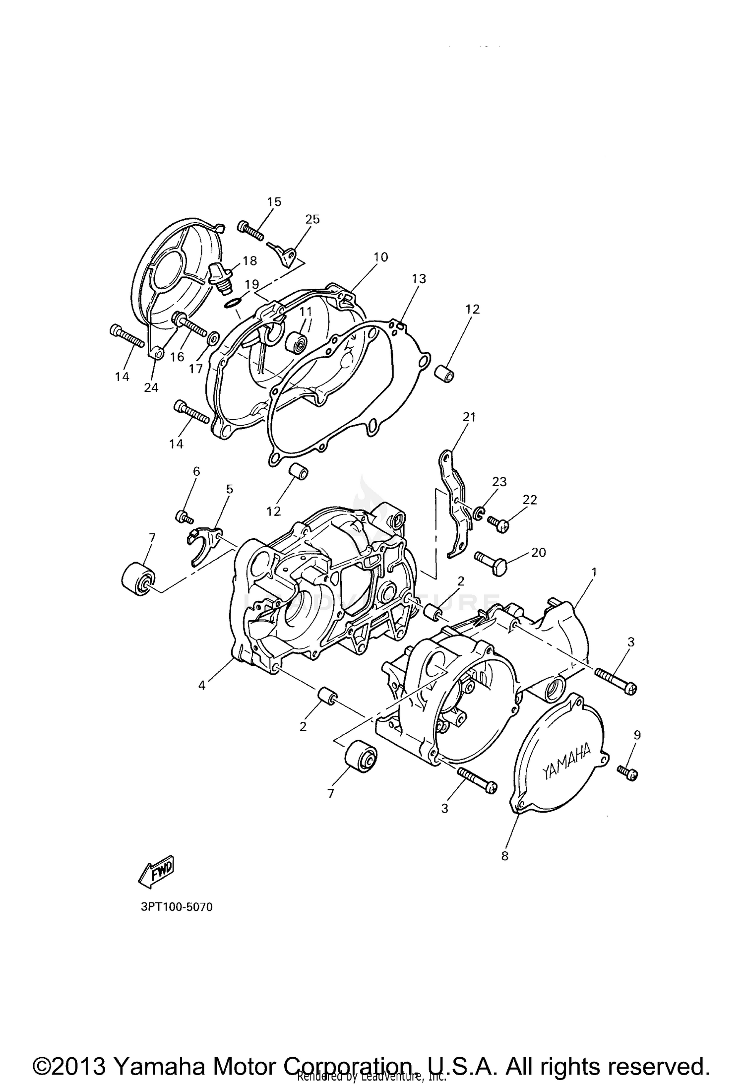 FRONT BRAKE CALIPER