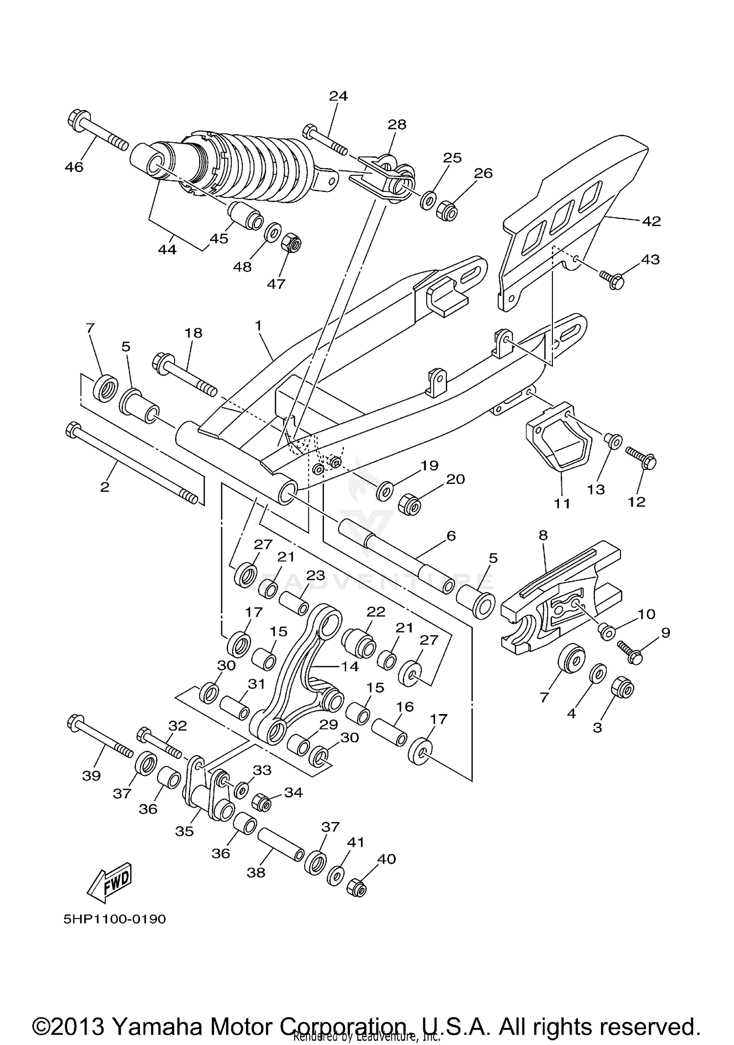 REAR ARM SUSPENSION