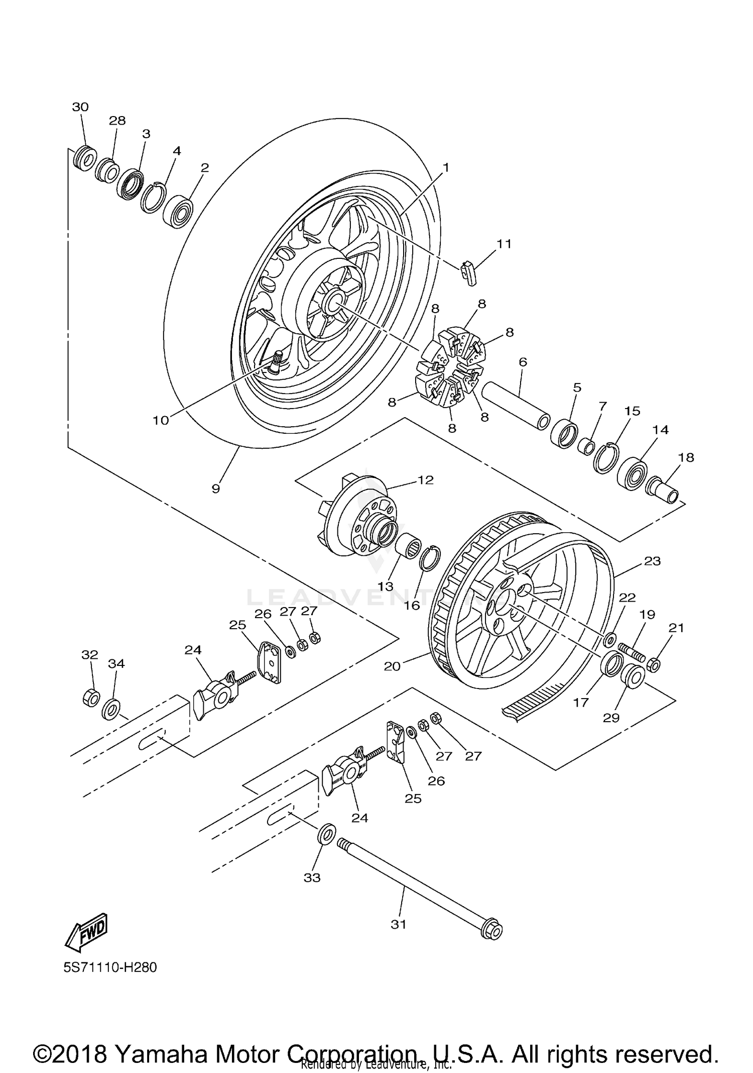 REAR WHEEL