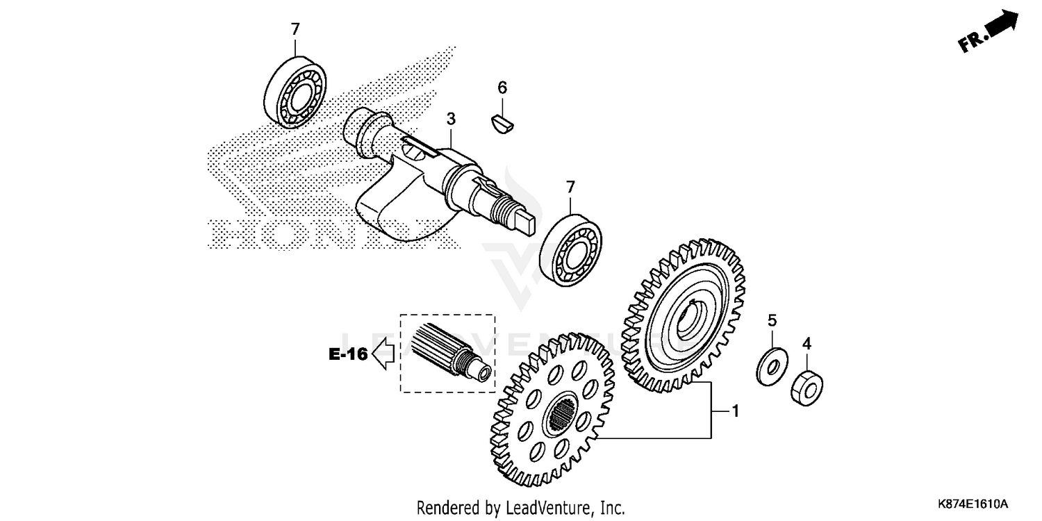 CRANKSHAFT PISTON