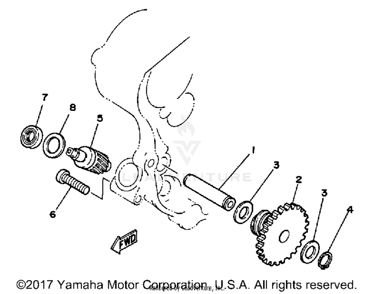 TACHOMETER GEAR