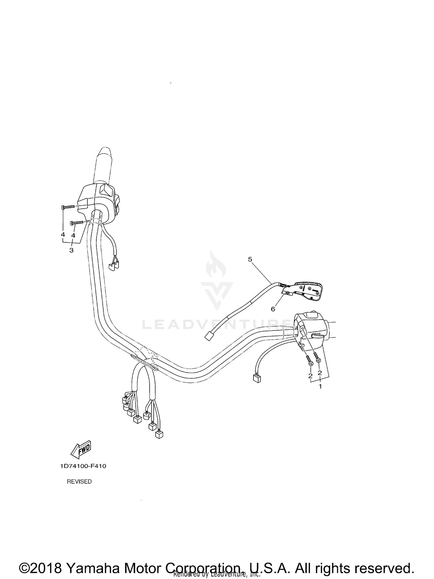 HANDLE SWITCH LEVER