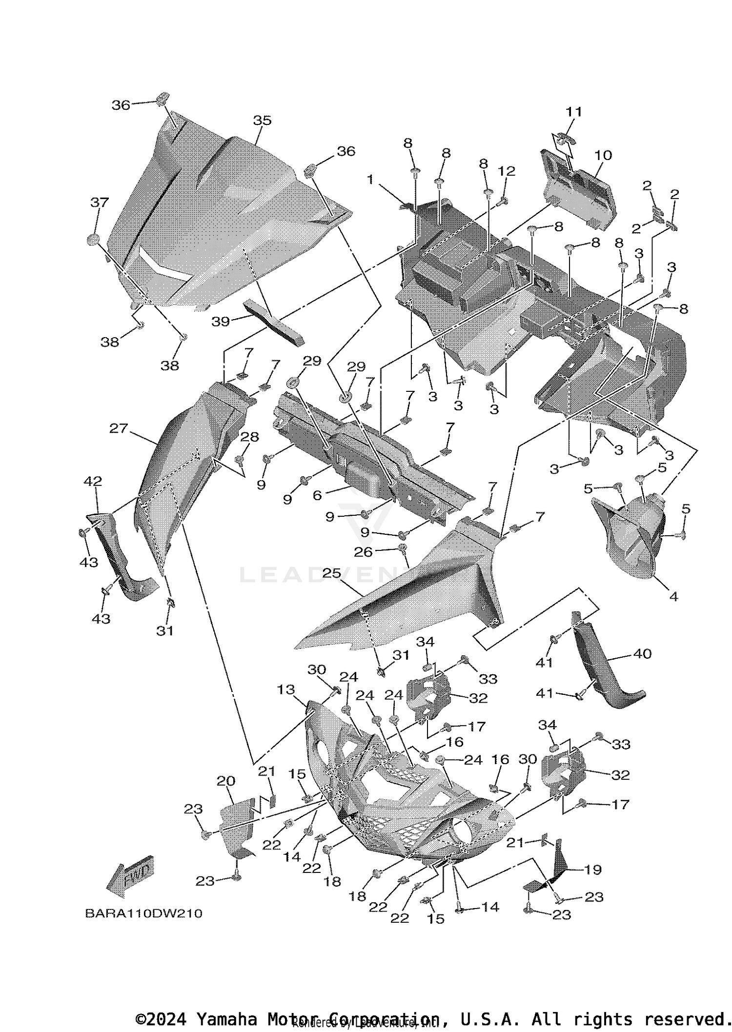 FRONT FENDER