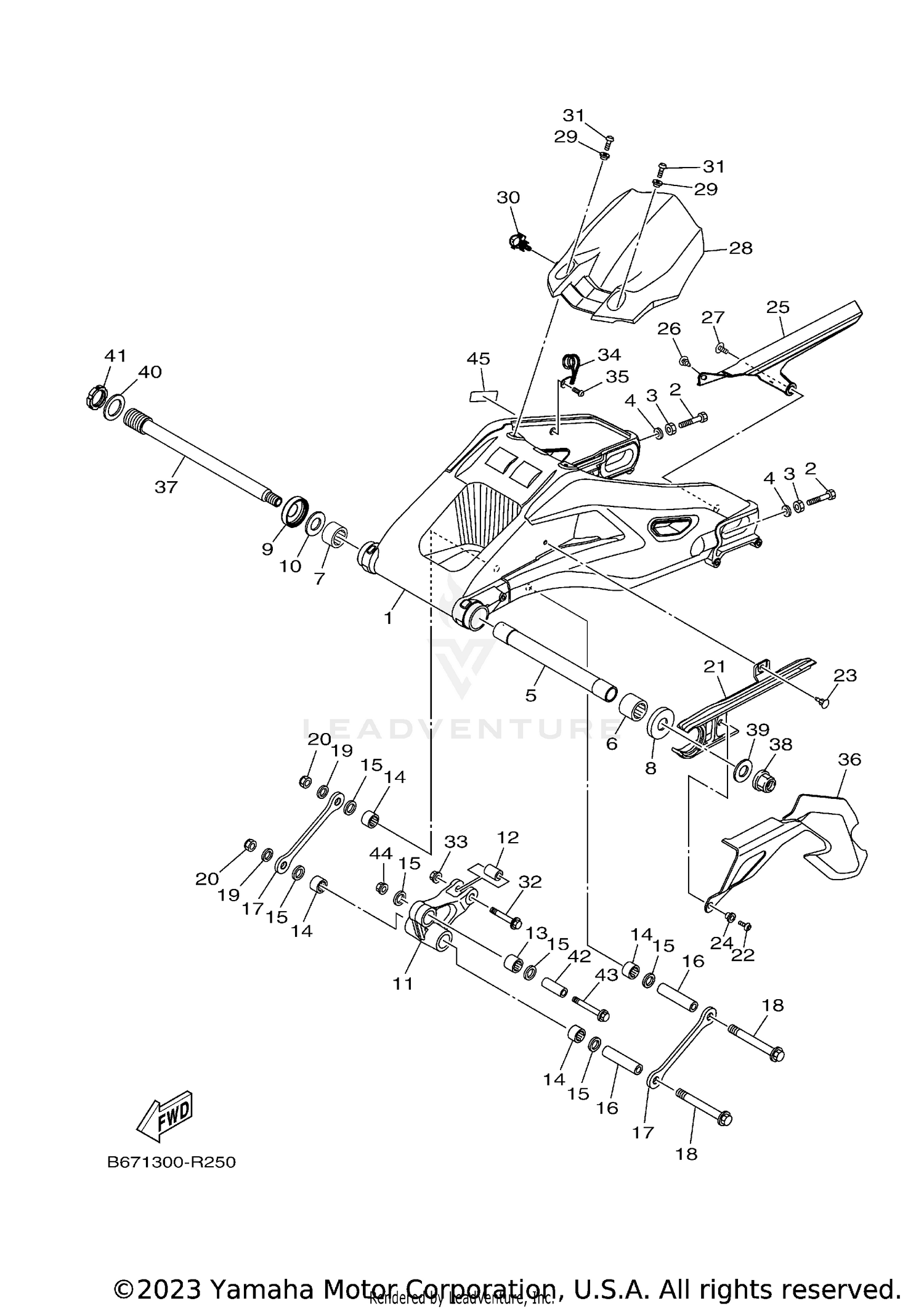 REAR ARM