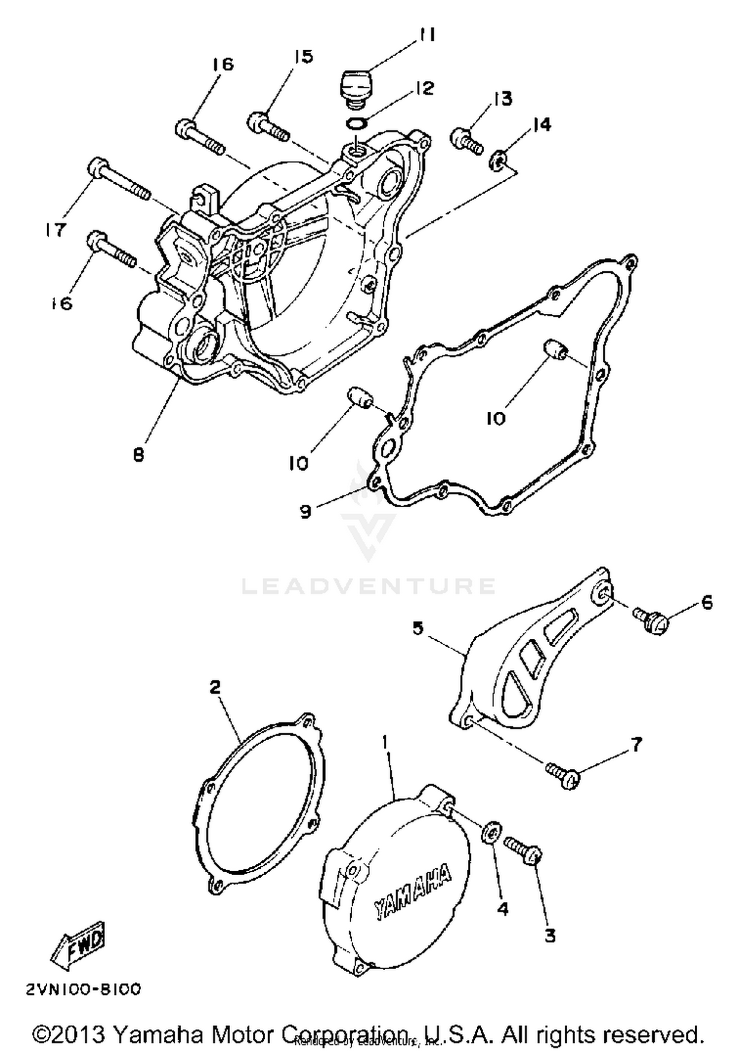 CRANKCASE COVER
