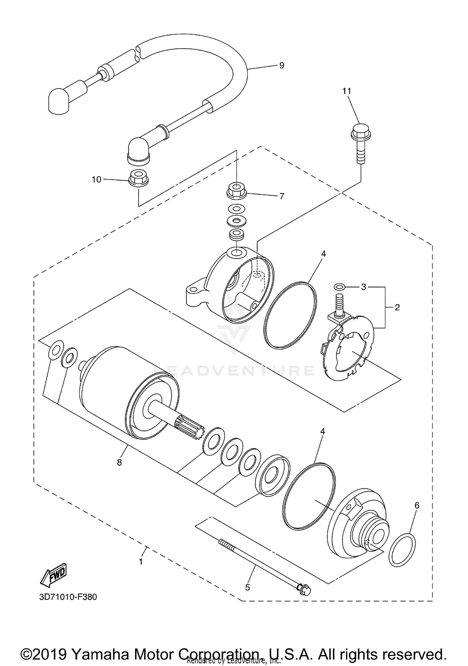 STARTING MOTOR